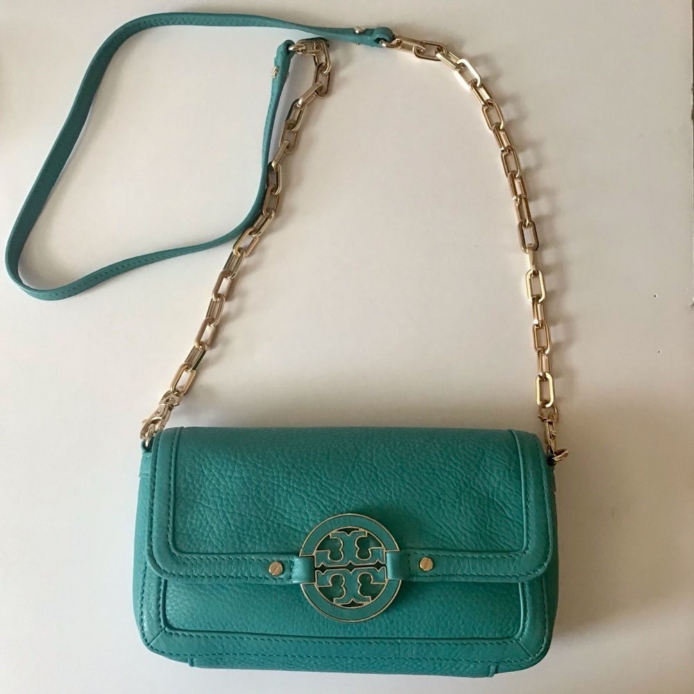 Authentic Tory Burch Miller Crossbody Handbag. Great Condition.